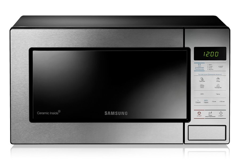 SAMSUNG Forno a microonde Samsung GE87MXET capienza 23 lt funzione grill silver